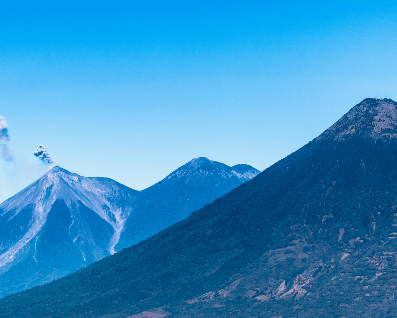 Voyage au Guatemala, volcan