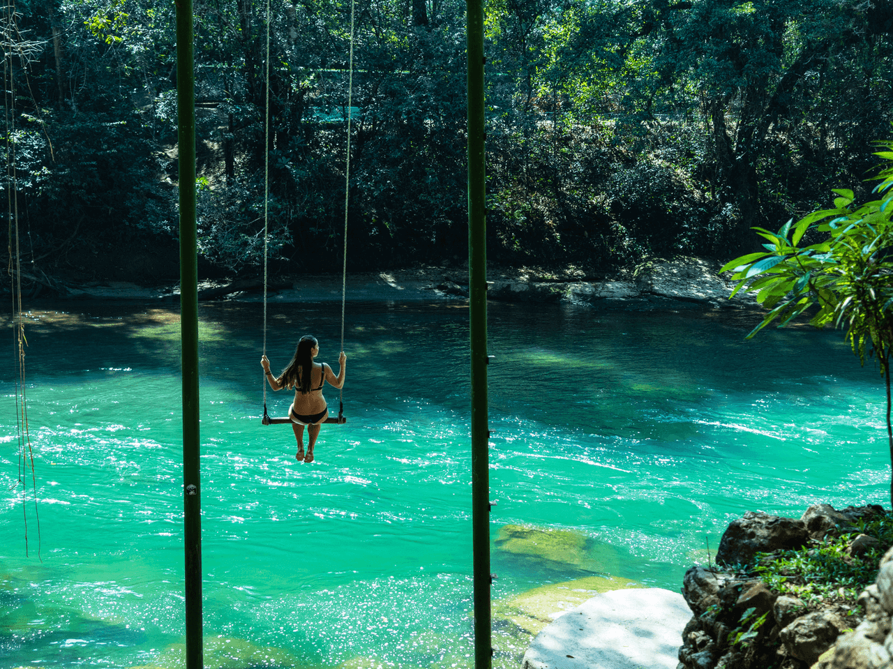 Voyages au Guatemala, balancoire