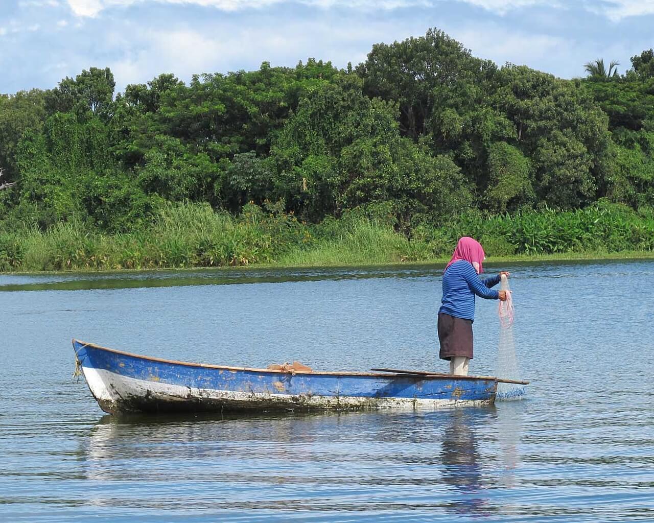 Circuits au Nicaragua, bateau