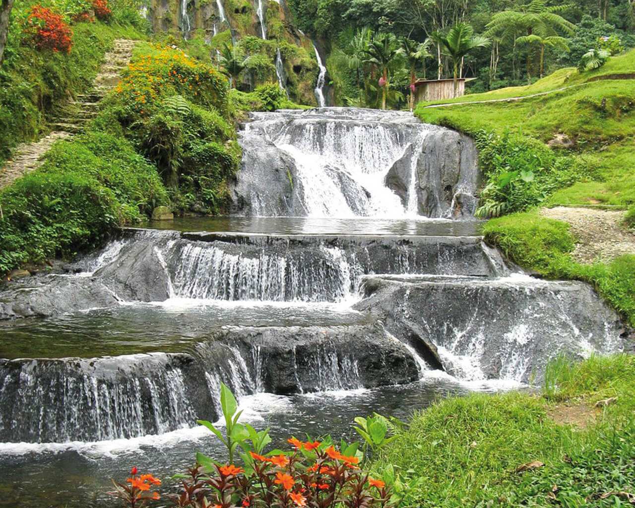 Voyages en Colombie, cascade
